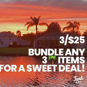 W Bundle 3 🌴 Items for $25